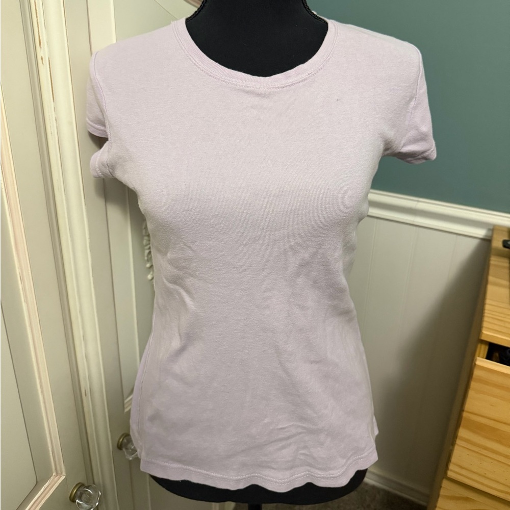 Grane Light Purple Short Sleeve Tee